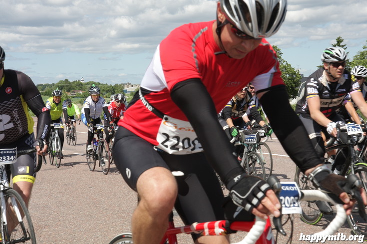 Bild från Vätternrundan 2013