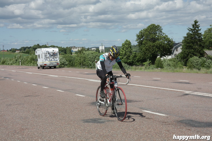 Bild från Vätternrundan 2013