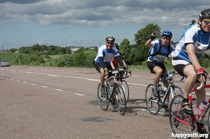 Bild från Vätternrundan 2013