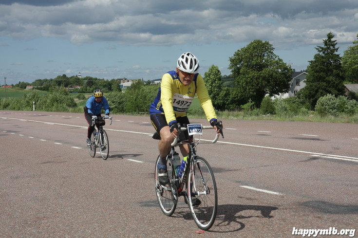 Bild från Vätternrundan 2013