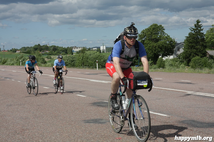 Bild från Vätternrundan 2013