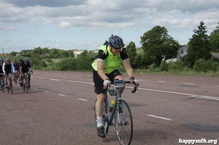 Bild från Vätternrundan 2013