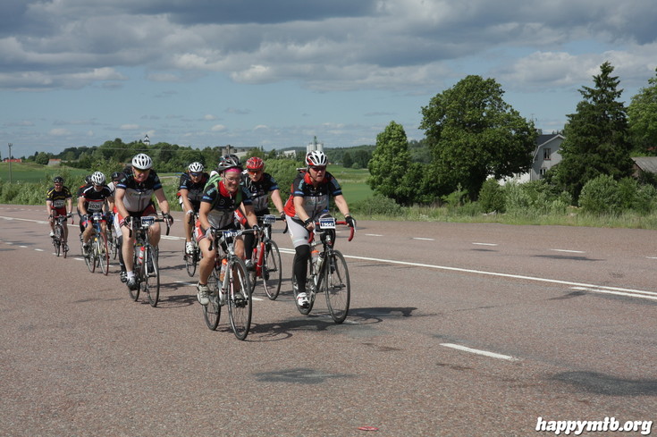 Bild från Vätternrundan 2013