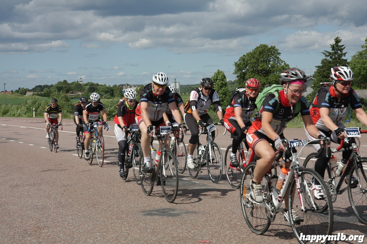 Bild från Vätternrundan 2013