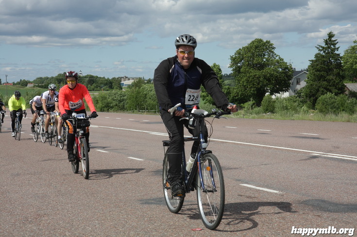 Bild från Vätternrundan 2013