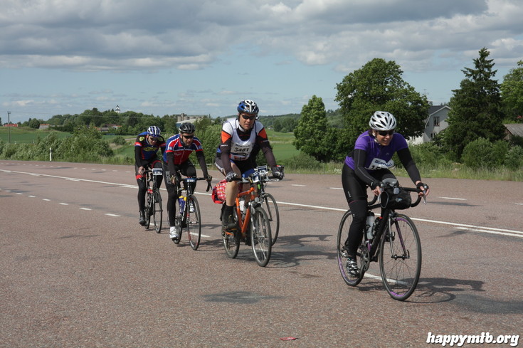 Bild från Vätternrundan 2013