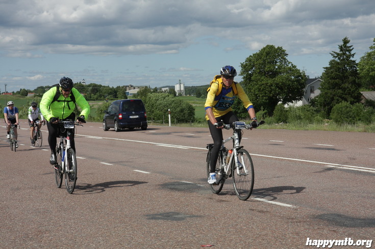 Bild från Vätternrundan 2013