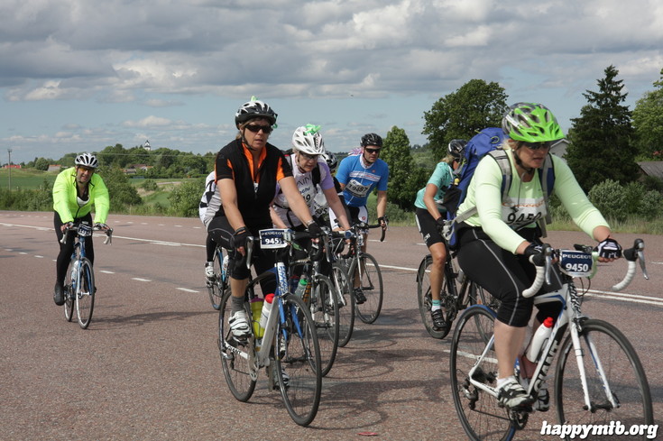 Bild från Vätternrundan 2013