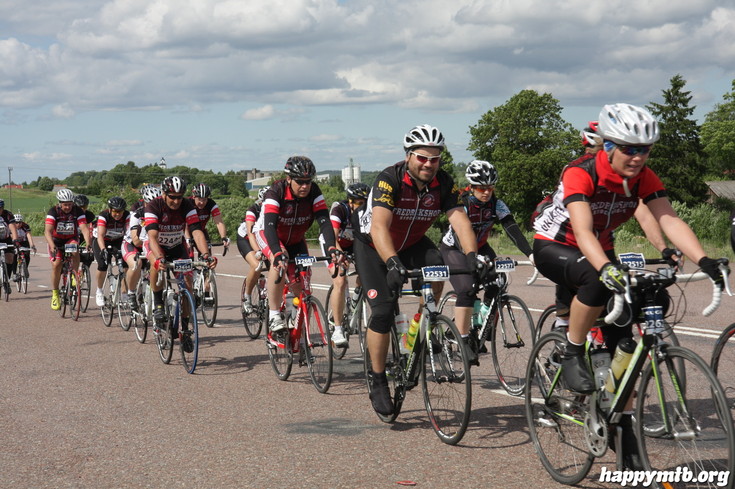 Bild från Vätternrundan 2013