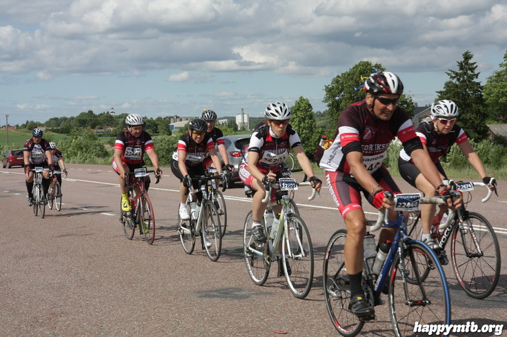 Bild från Vätternrundan 2013