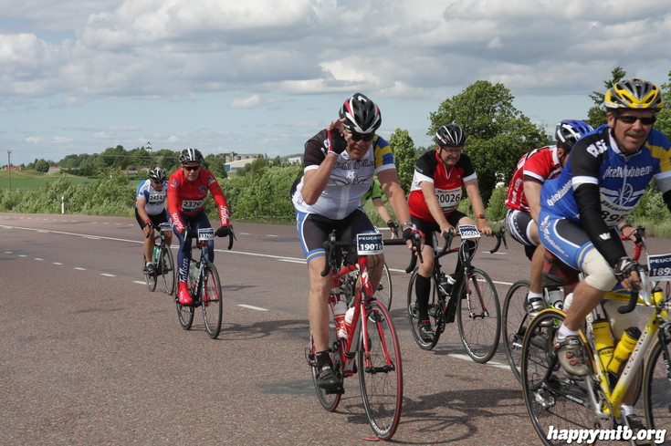 Bild från Vätternrundan 2013