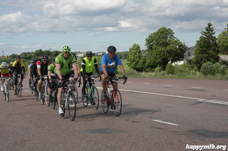 Bild från Vätternrundan 2013