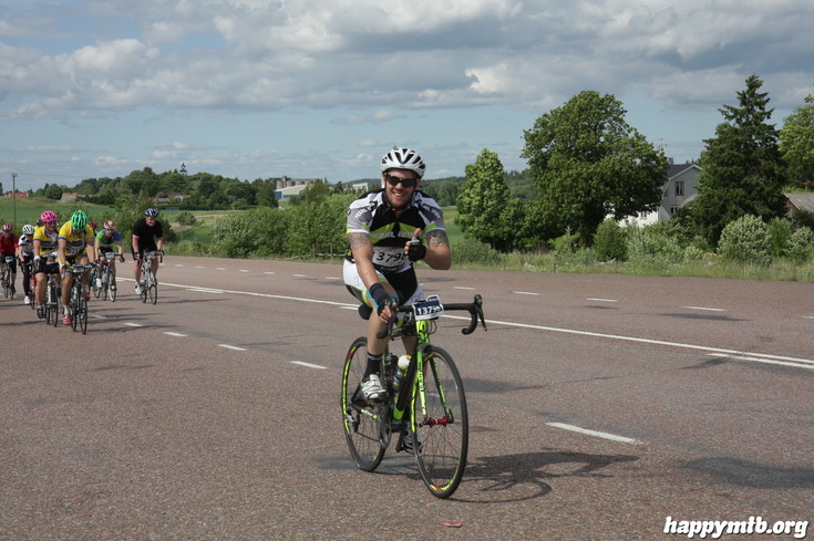 Bild från Vätternrundan 2013