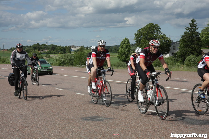 Bild från Vätternrundan 2013