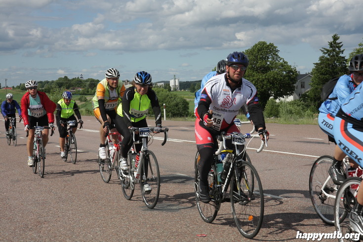 Bild från Vätternrundan 2013