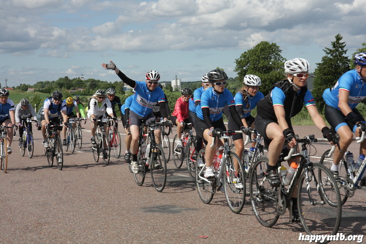 Bild från Vätternrundan 2013