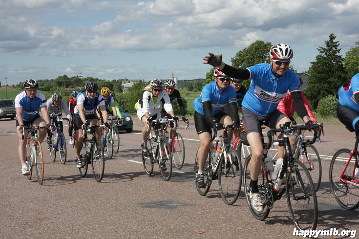 Bild från Vätternrundan 2013