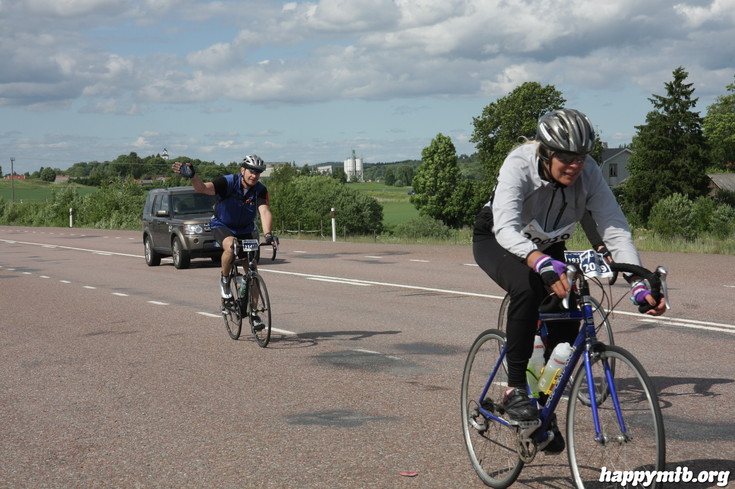 Bild från Vätternrundan 2013