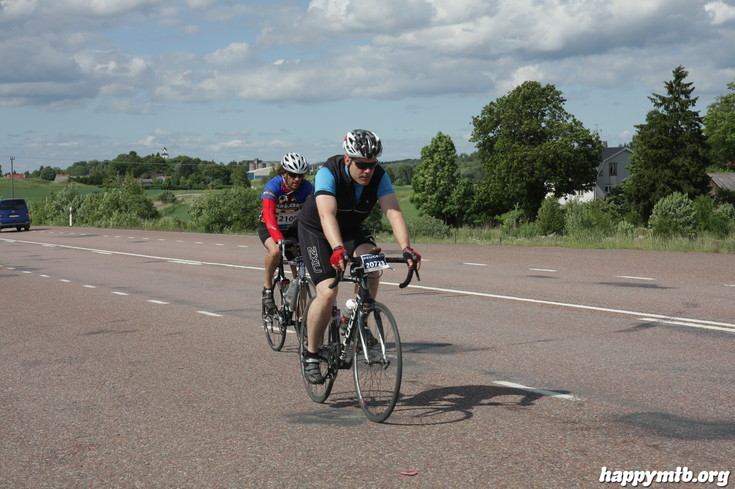 Bild från Vätternrundan 2013