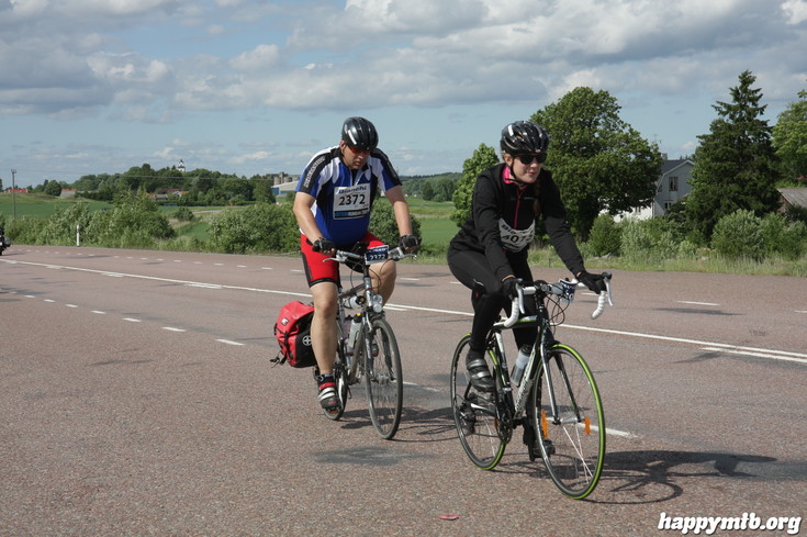 Bild från Vätternrundan 2013
