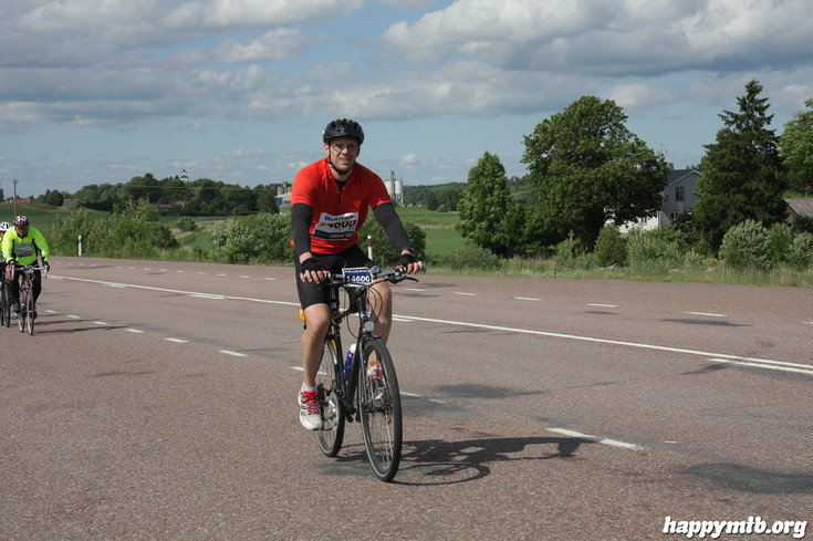 Bild från Vätternrundan 2013