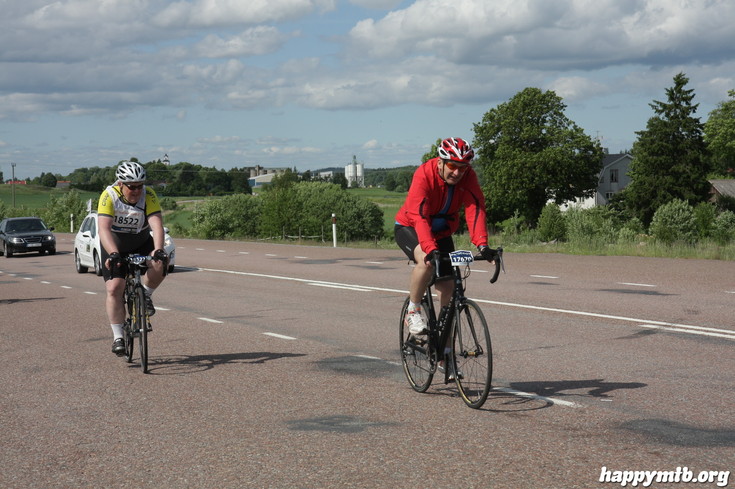 Bild från Vätternrundan 2013