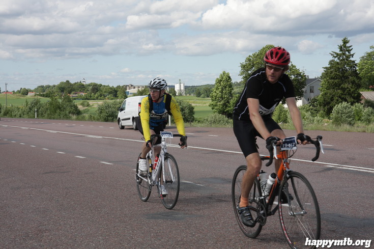 Bild från Vätternrundan 2013