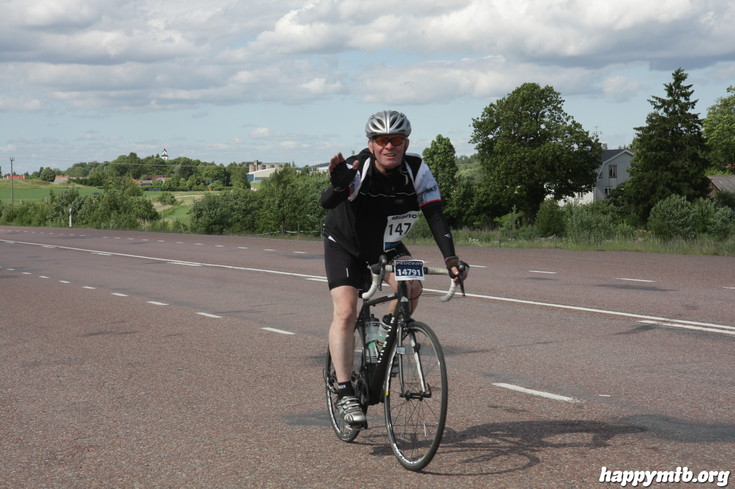 Bild från Vätternrundan 2013