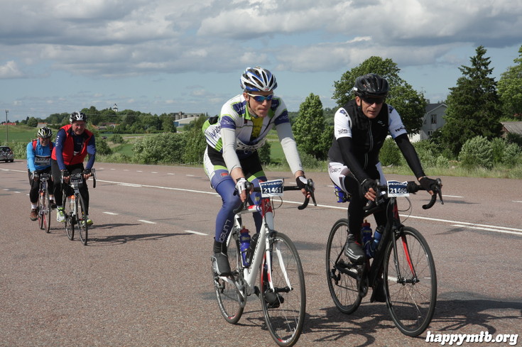 Bild från Vätternrundan 2013