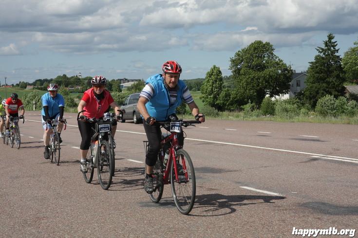 Bild från Vätternrundan 2013