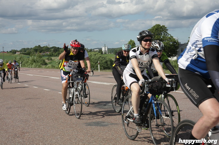 Bild från Vätternrundan 2013