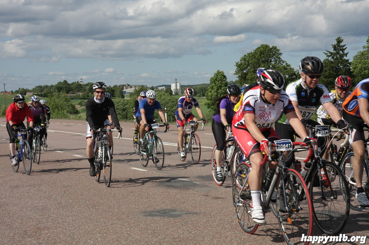 Bild från Vätternrundan 2013