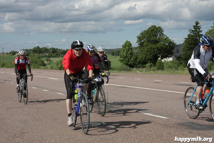 Bild från Vätternrundan 2013