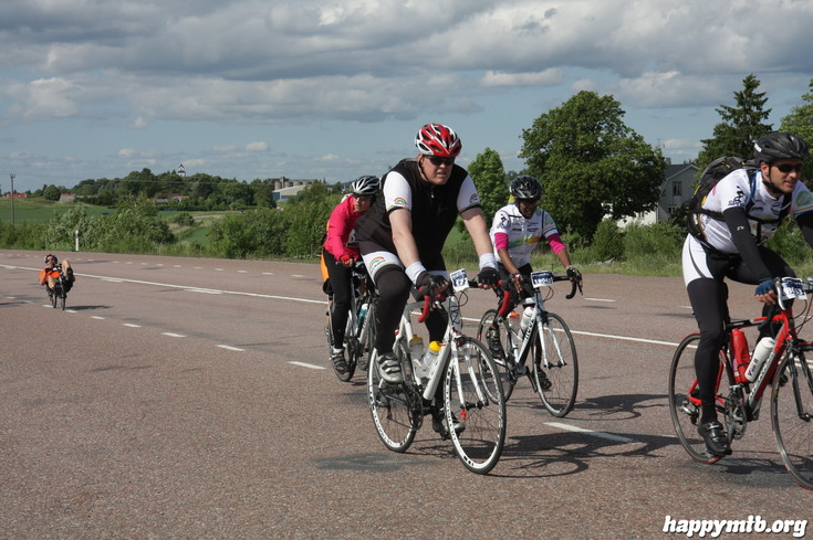 Bild från Vätternrundan 2013