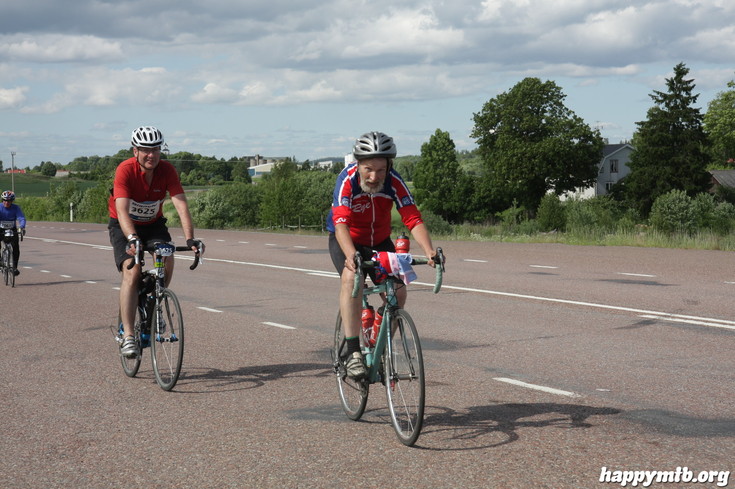 Bild från Vätternrundan 2013