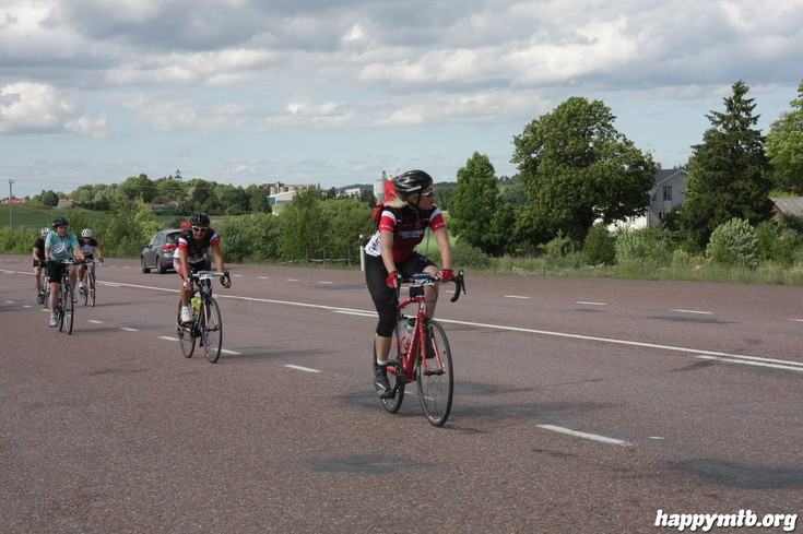 Bild från Vätternrundan 2013