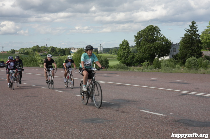 Bild från Vätternrundan 2013