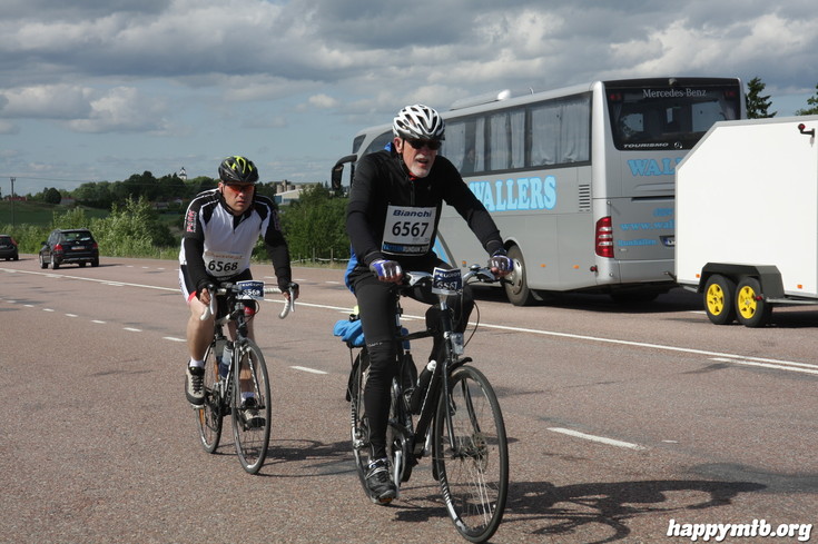 Bild från Vätternrundan 2013