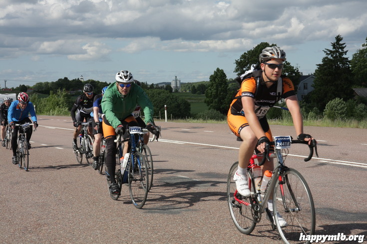 Bild från Vätternrundan 2013