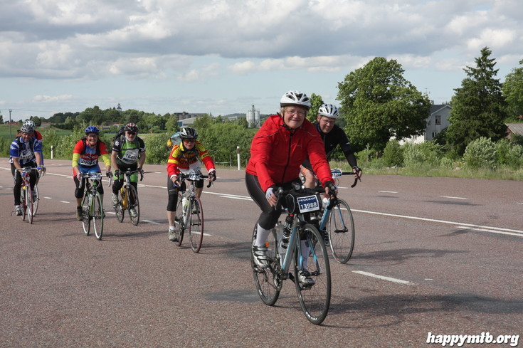 Bild från Vätternrundan 2013