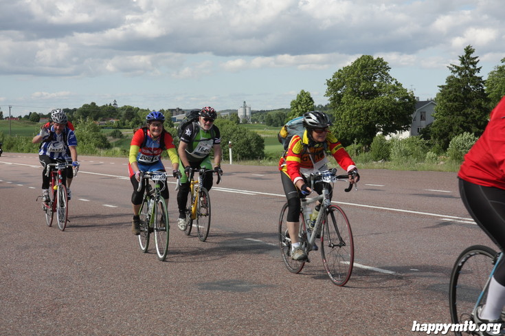 Bild från Vätternrundan 2013