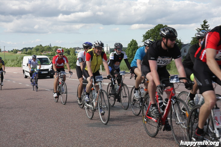 Bild från Vätternrundan 2013