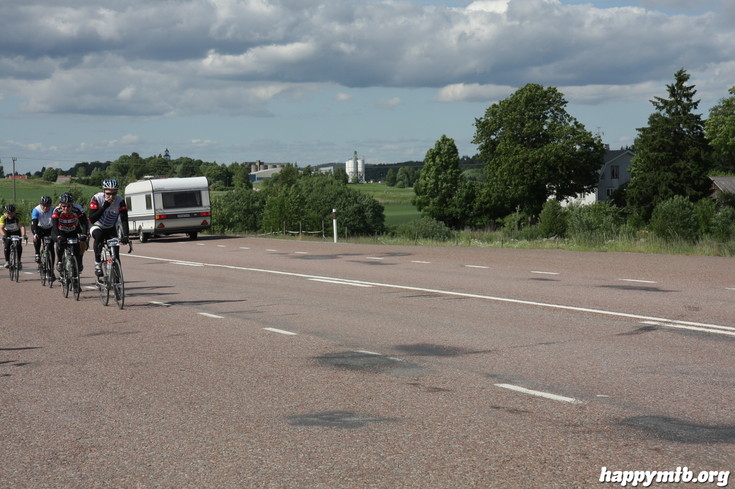 Bild från Vätternrundan 2013