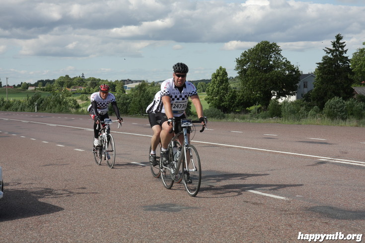 Bild från Vätternrundan 2013