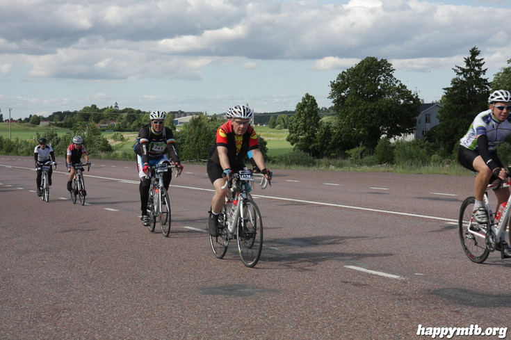 Bild från Vätternrundan 2013