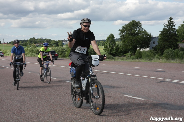 Bild från Vätternrundan 2013