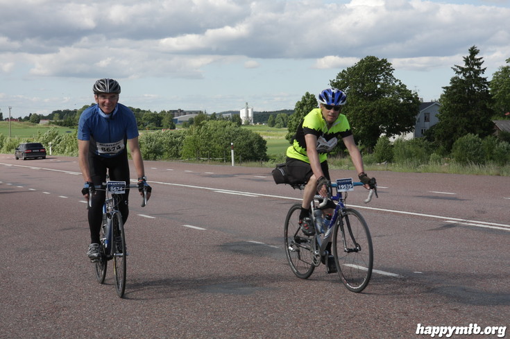 Bild från Vätternrundan 2013