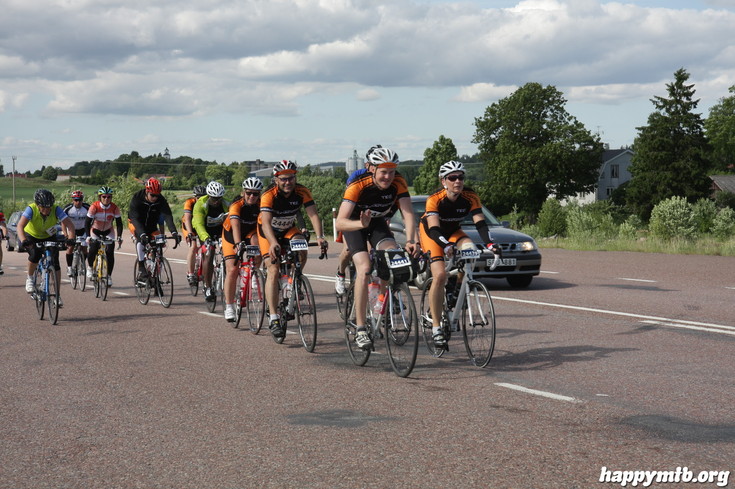 Bild från Vätternrundan 2013