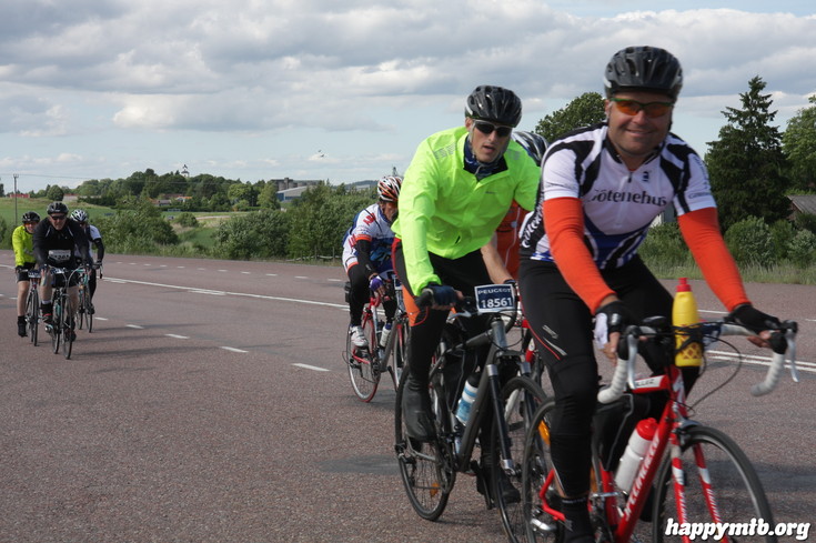 Bild från Vätternrundan 2013