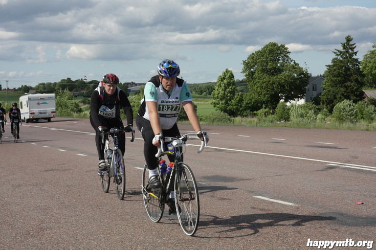 Bild från Vätternrundan 2013